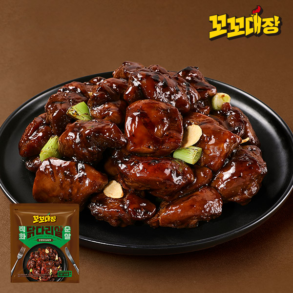 꼬꼬대장 직화순살 닭다리살 간장닭꼬치맛 1개 300g
