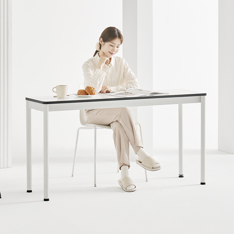 e스마트 코지 라운드모서리 사이드테이블 1200 프레임