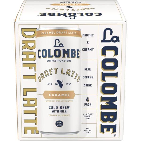 수 캐러멜 중에도 성분 등급 우유 커피 설탕과 카페 266 2ml9온스 Colombe 커피콩 캔 실제 질감 거품 이동 같은 바로 La 라떼 있음 특수 마실... 