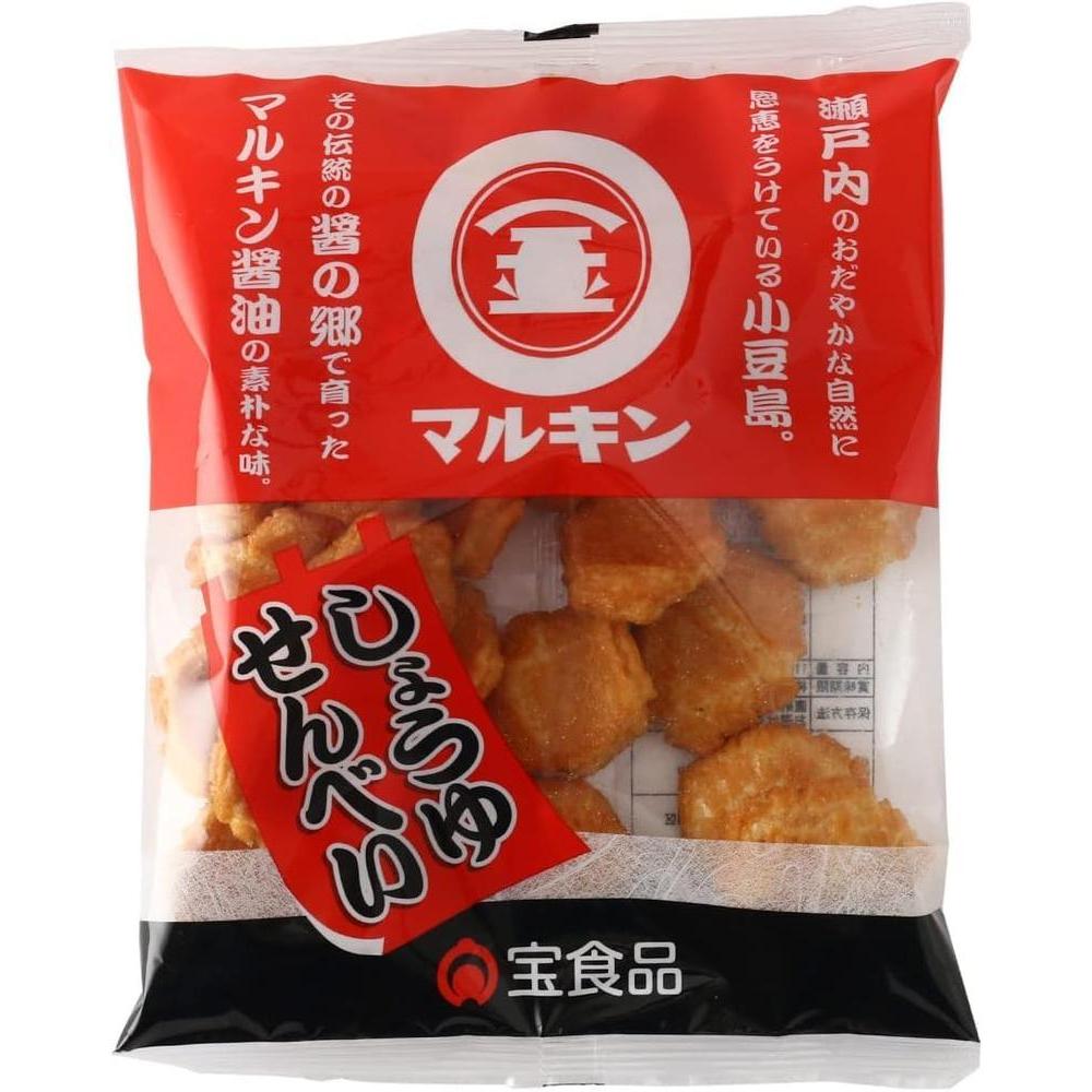 일본직구 타카라 식품 마루킨 간장 크래커 3 9온스 110g