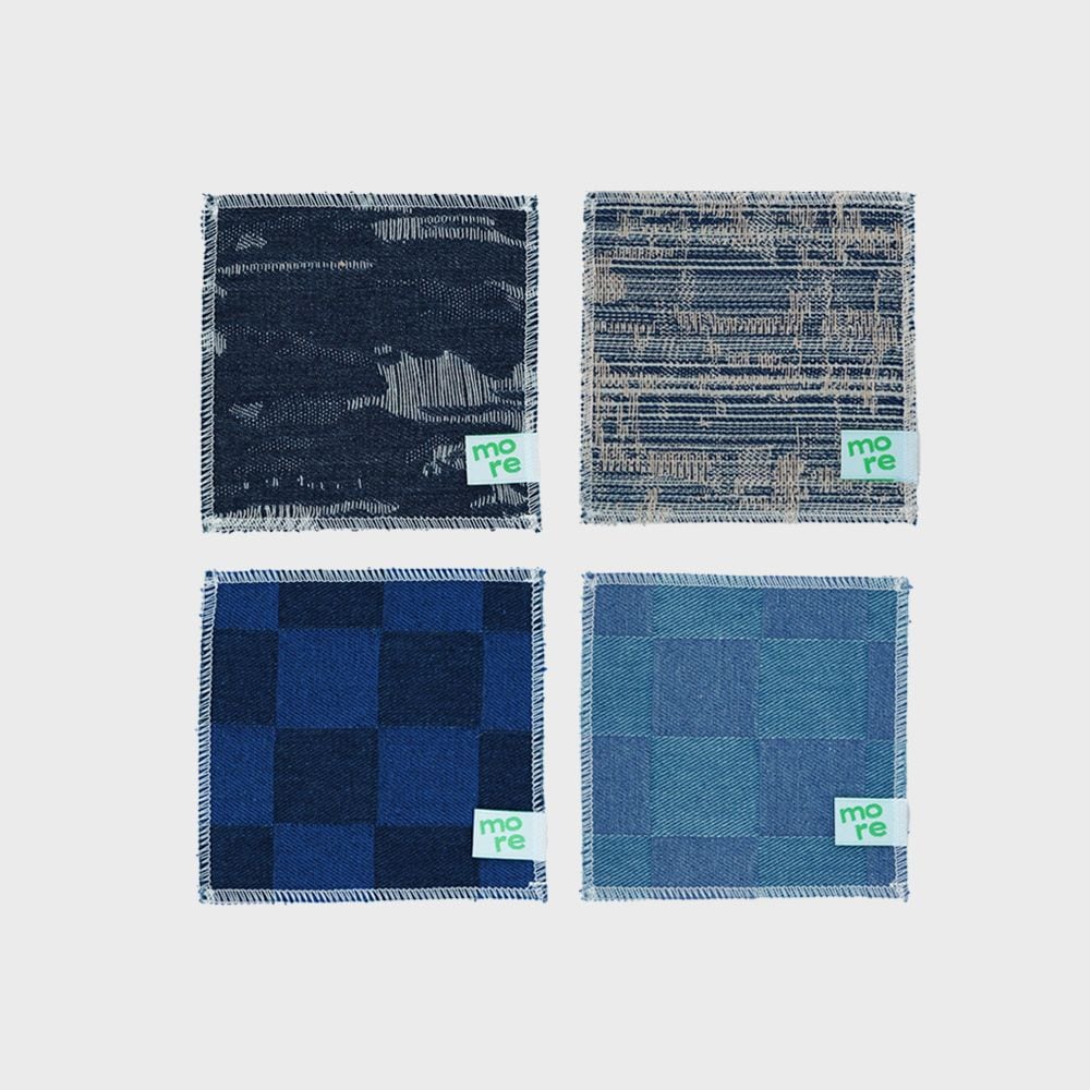 아이원트모어 Denim Coaster 빈티지 데님 코스터 컵받침