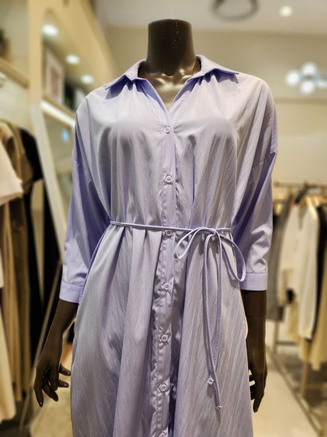파슨스 Pastel Boxy Shrit Dress 파슨스 피 ASSS3OP04