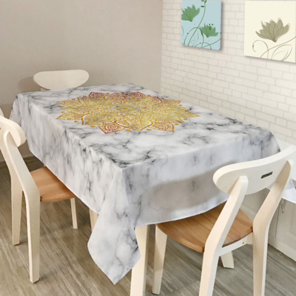 핑크망고 아메리칸 키친 테이블커버 I 140 x 140 cm