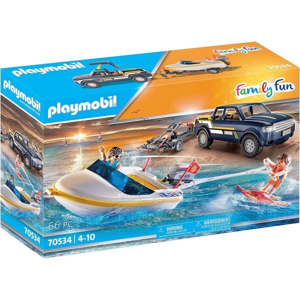 플레이모빌 플레이모빌 Playmobil 스피드보트를 이용한 플레이모빌 픽업 1개
