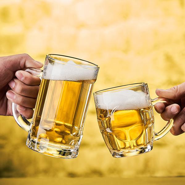 유리컵 가정용 물컵 찻잔 생맥주컵 바전용 맥주컵