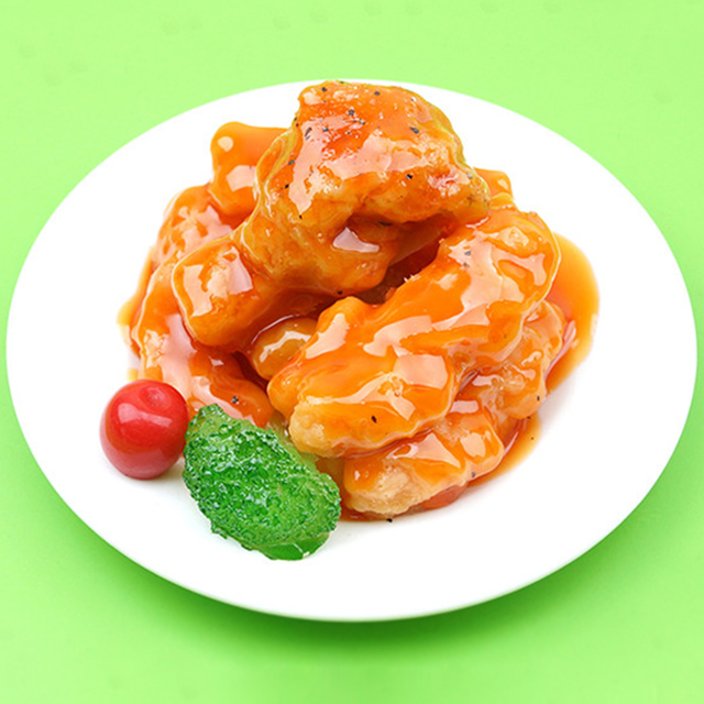 양념치킨 모형 통닭 스몰 12 음식모형 인조 음식 가짜 요리 전시 한식 분식 식품 UR