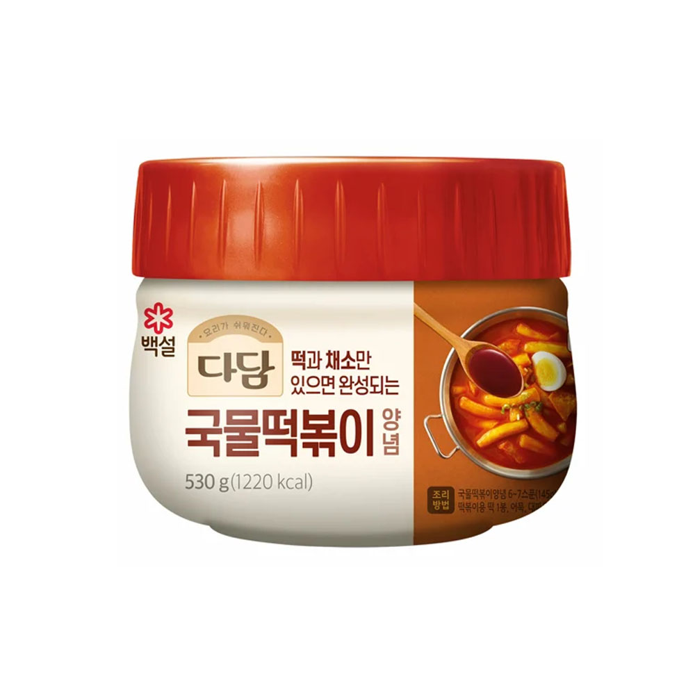 CJ제일제당 다담 냉장 다담 국물떡볶이양념 2개 530g