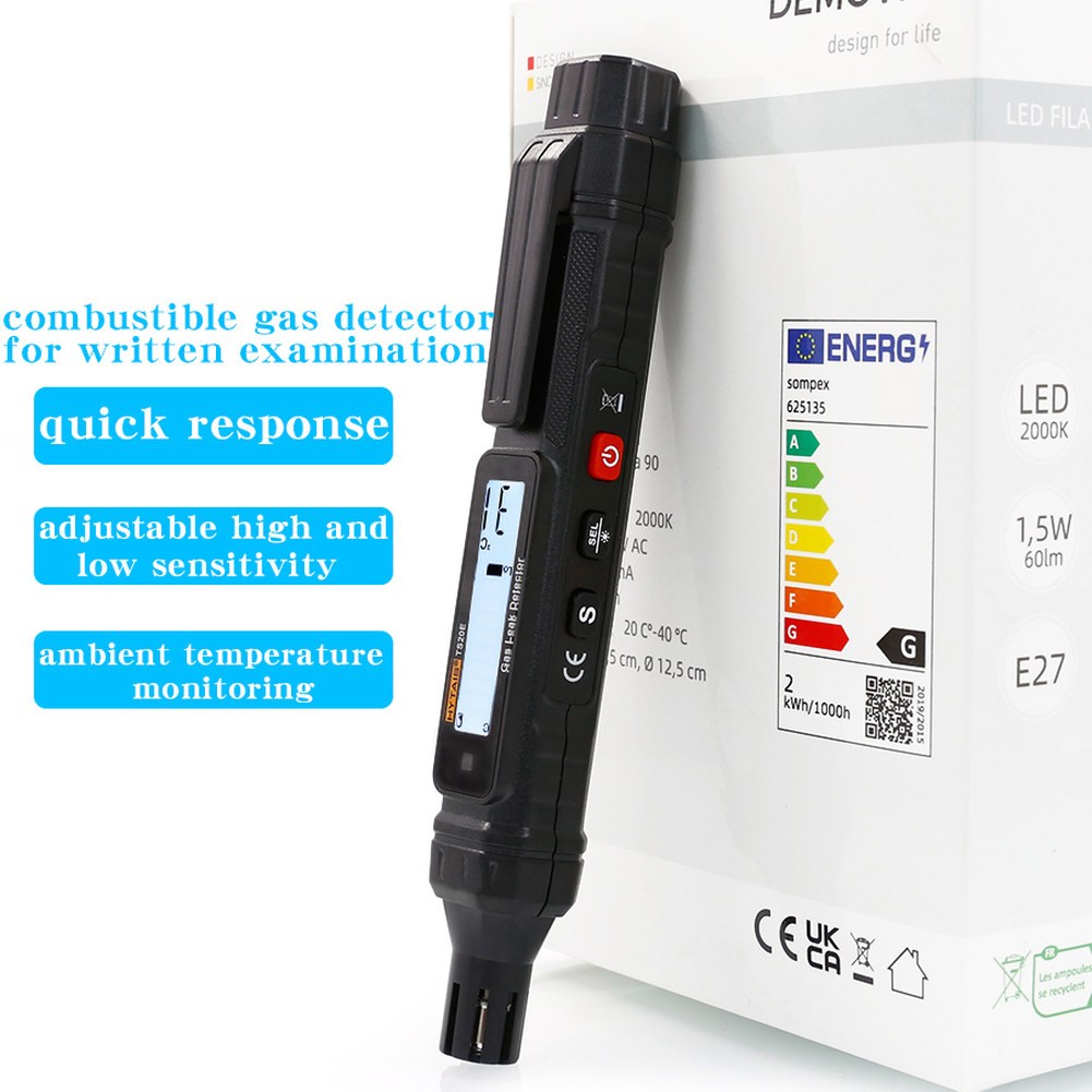 HYTAIS 가연성 가스 감지기 가정용 천연 누출 LPG 장치 TS20E