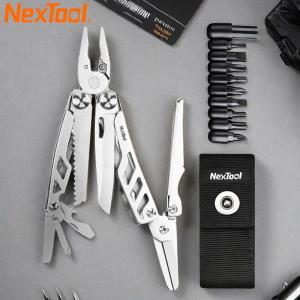 NexTool 14 in 1 플래그십 맥스 접이식 나이프 포켓 캠핑 생존 멀티툴 플라이어 EDC 툴