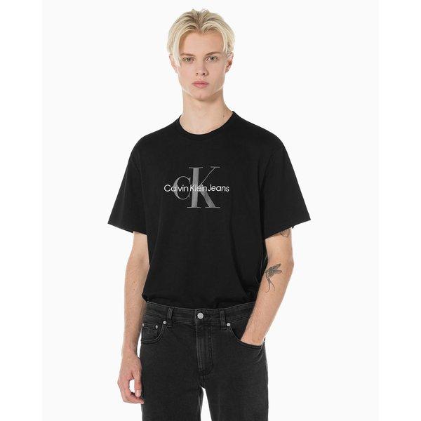 Calvin Klein Jeans 캘빈클라인진 25 S S남 레귤러핏 히어로 모노그램 로고 반팔 티셔츠 40EM289-UB1