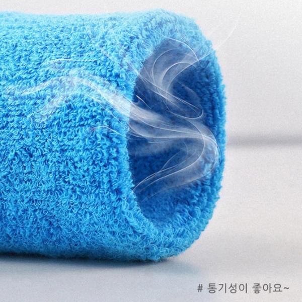 프라임픽 타월 골프 테니스 손목 아대 헬스 보호대 19컬러 유치원 운동회