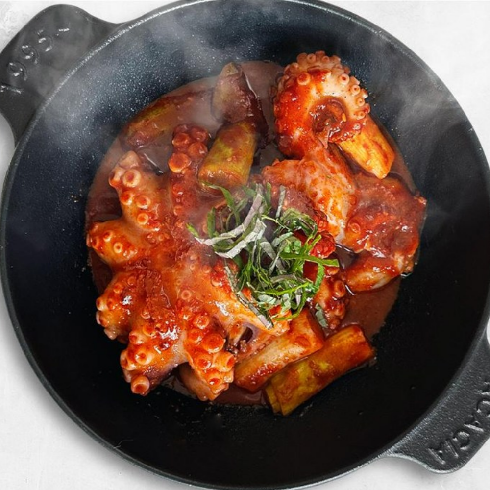 양념쭈꾸미 쭈꾸미볶음 바베큐아저씨 빅쭈맵쭈 1개 550g