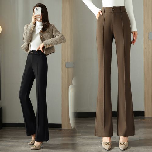뉴욕멋쟁이 큐비 뒷밴딩버튼 부츠컷팬츠 M