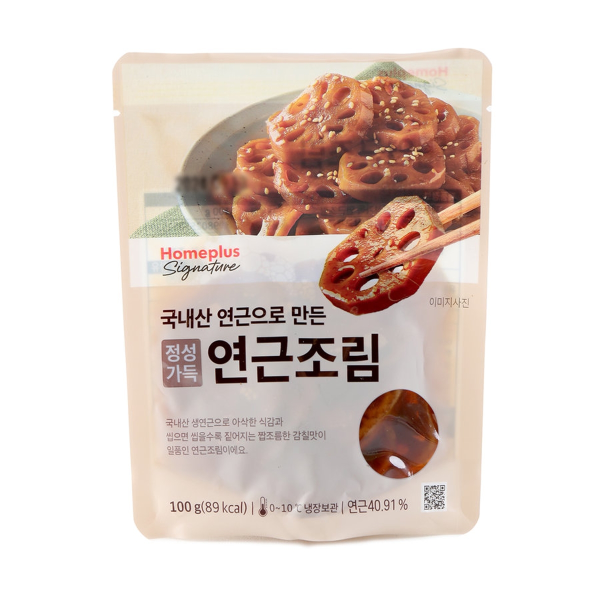 홈플러스시그니처 연근조림 100G