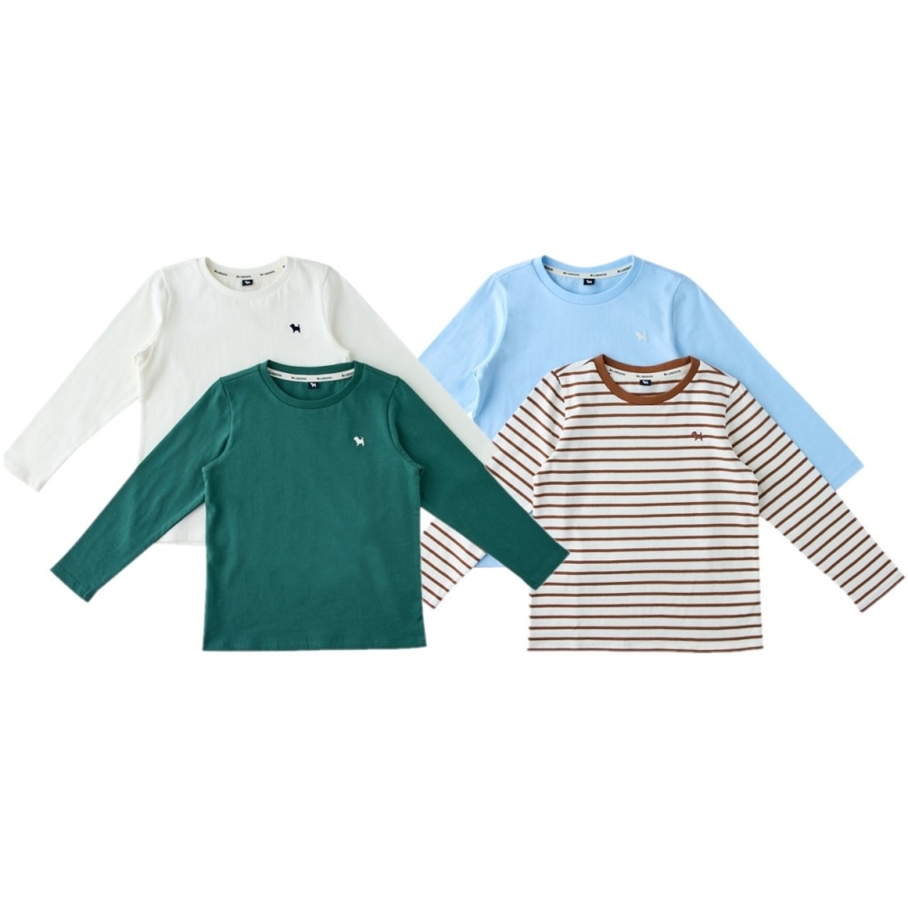 블루독 블루독 24년신상 데일리 긴팔 2종티셔츠 6 7BS 24W10-670-04 5