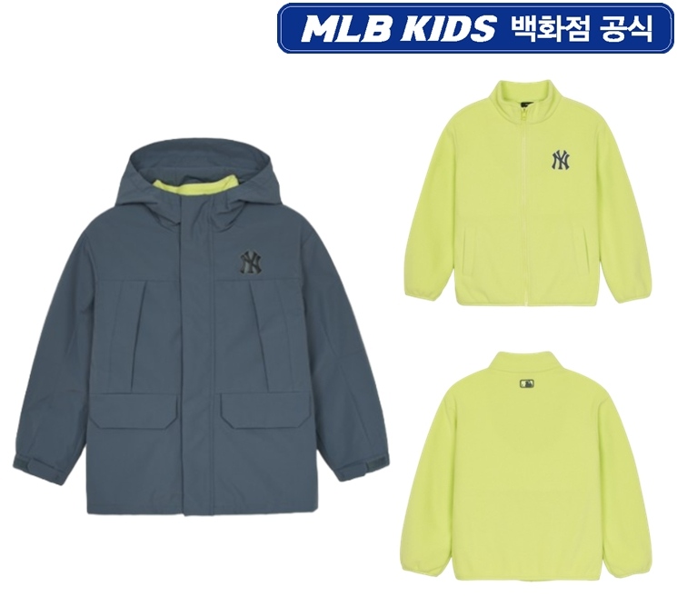 MLB키즈 현대킨텍스점 MLB키즈 데일리 아웃도어 2in1 사파리점퍼 7AJPR014650PGS