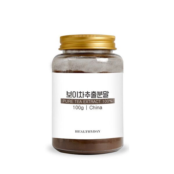 UNKNOWN UNKNOWN 20배 고농축 보이차 추출분말 가루 100g 헬씨데이 업소 지정가