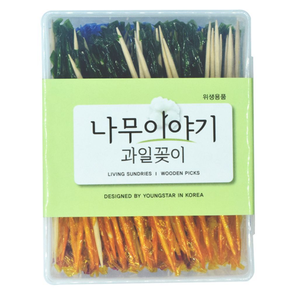 48나무이야기 과일꽂이 3699 꼬치 요지 다용도 배 XBKKI96L