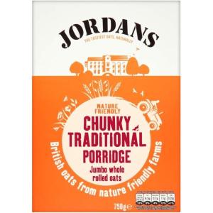 몽호 오트밀 Jordans Chunky Traditional Oat Porridge 750g
