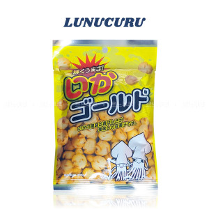 포포넛츠 이카골드 70g 오징어맛 땅콩볼 오징어의 풍미와 땅콩의 고소함