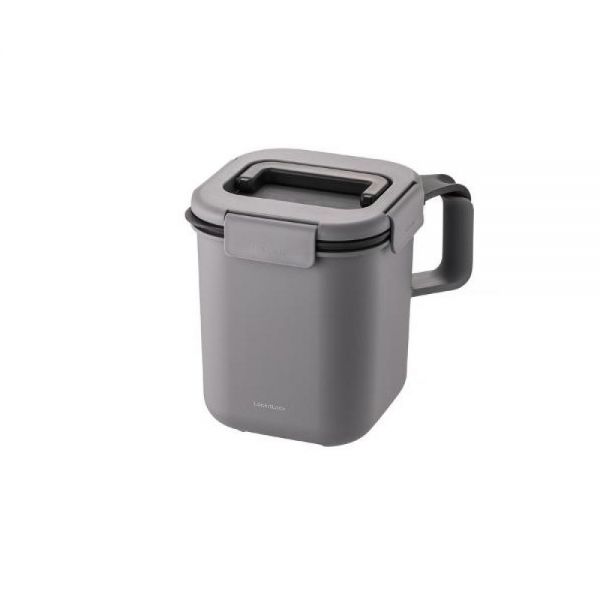 락앤락 락앤락 락앤락 투핸들 음식물쓰레기통 3L 다크그레이 1개
