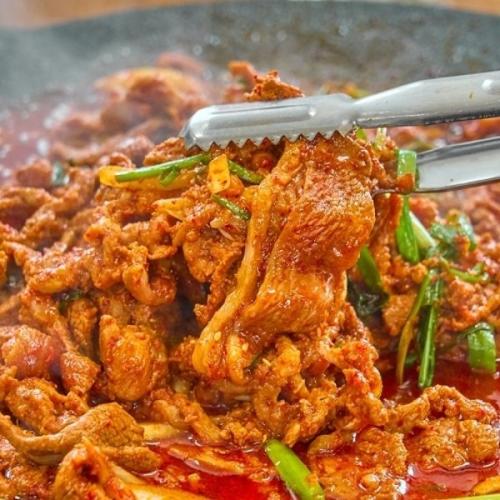 무항생제 고추장 양념 오리 주물럭