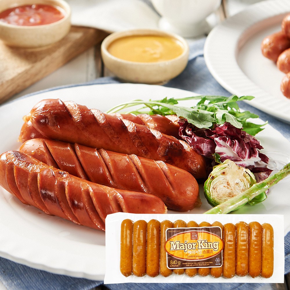 오뗄 오뗄 autel 오뗄 메이저킹 스모크 소시지 840g 1세트