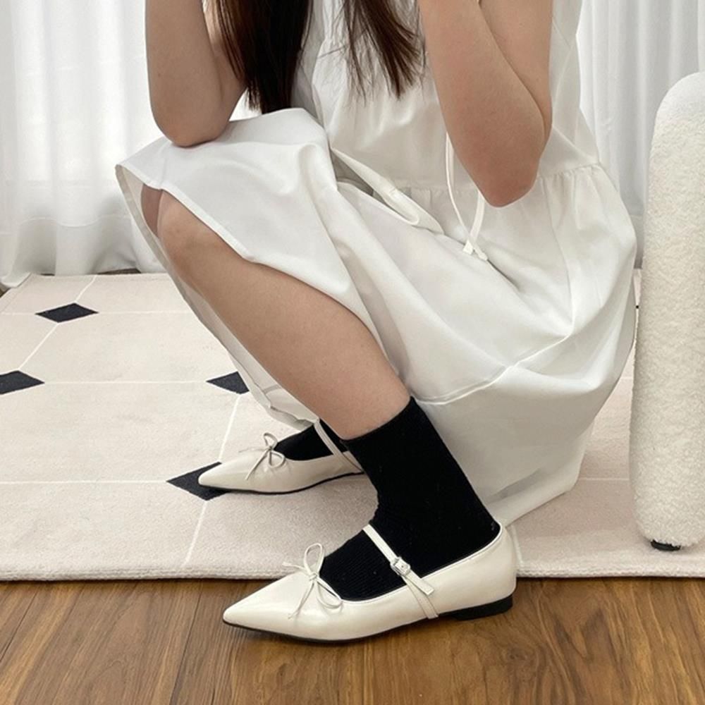 4A 플랫슈즈 의류 단화구두 기본 플랫신발 가을 MENOUIN8