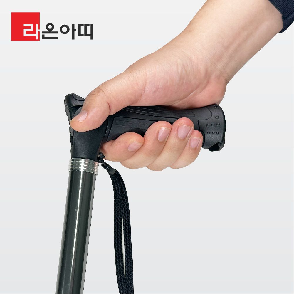 노인 어르신 지팡이 할머니 환자용 경량 네발 노인용 손잡이 각도 조절