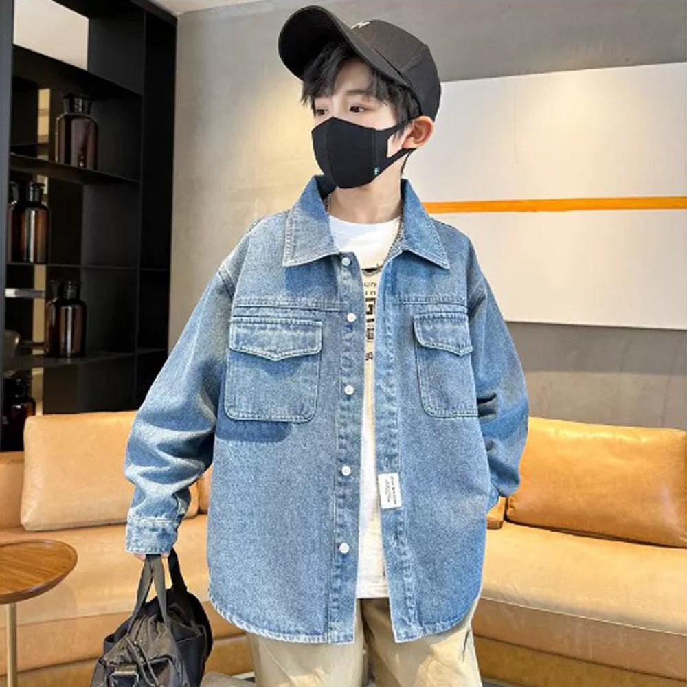 윤블리 초등학생 오버핏 청자켓 6150 130