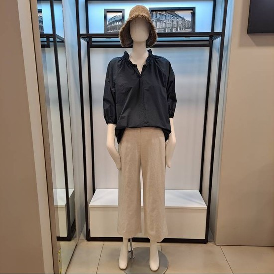 마레몬떼 시원스런 스모크 블라우스 m208bl80 DS one size