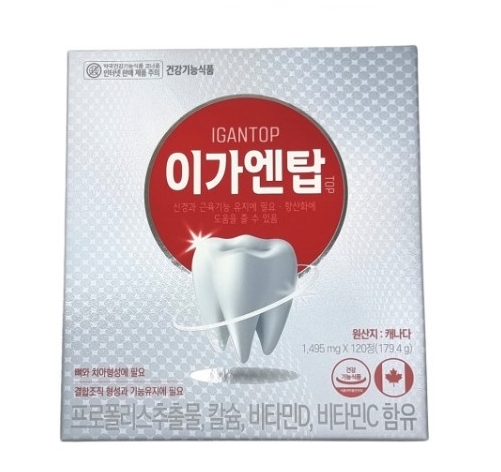 이가엔탑 1495mg x 120정