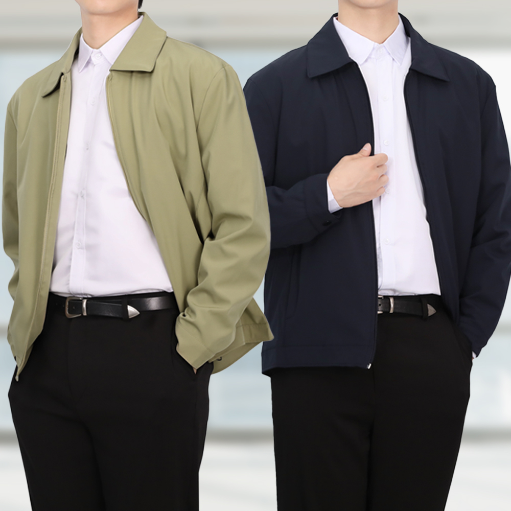 남자 블루종 재킷 정장 봄 가을 아우터 점퍼 남성 아 95