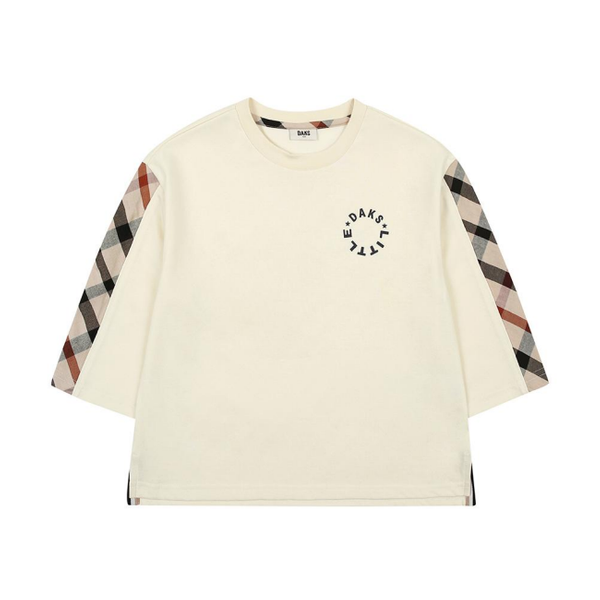 닥스 LF닥스키즈 닥스키즈 7부 R넥 티셔츠 IV DUF10TR20M