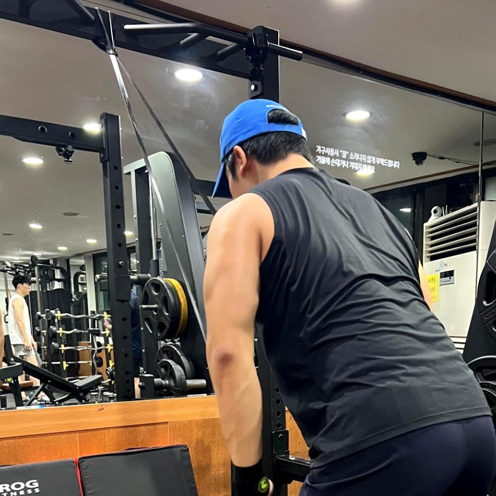 풀업 철봉 턱걸이밴드 6단계