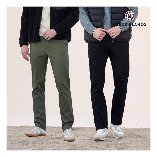 세르즈블랑코 세르즈블랑코 프랑스브랜드 24FW 남성 코튼블렌디드 텐션 기모 팬츠 2종 사이즈 참조