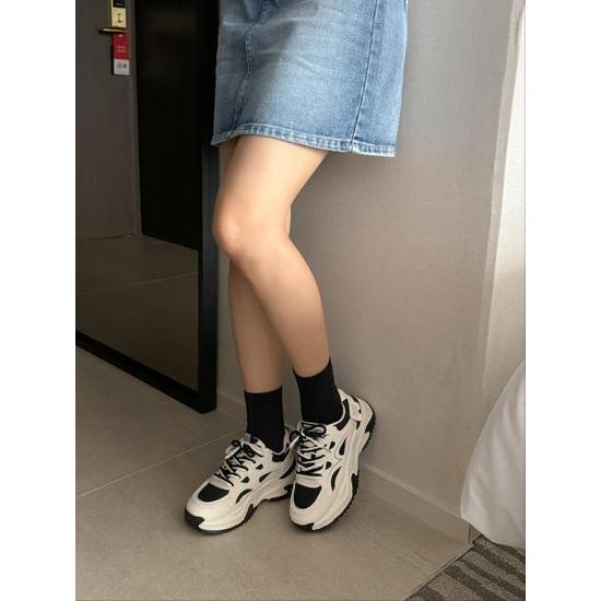마롱패션Ct 여성 운동화 스니커즈 슬립온 키높이 마롱패 L817