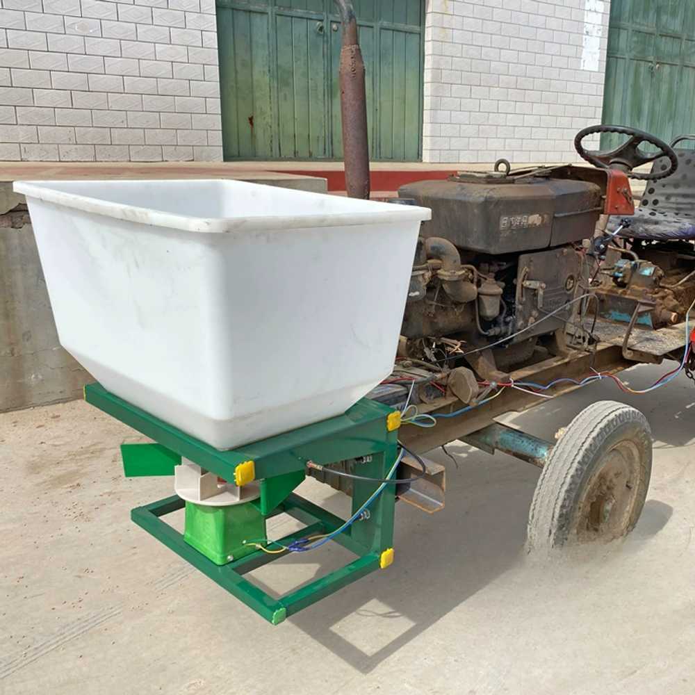 차량용 염화칼슘살포기 제설제 전동 동력 자동 제설기 일반모델 48V 250W 1개