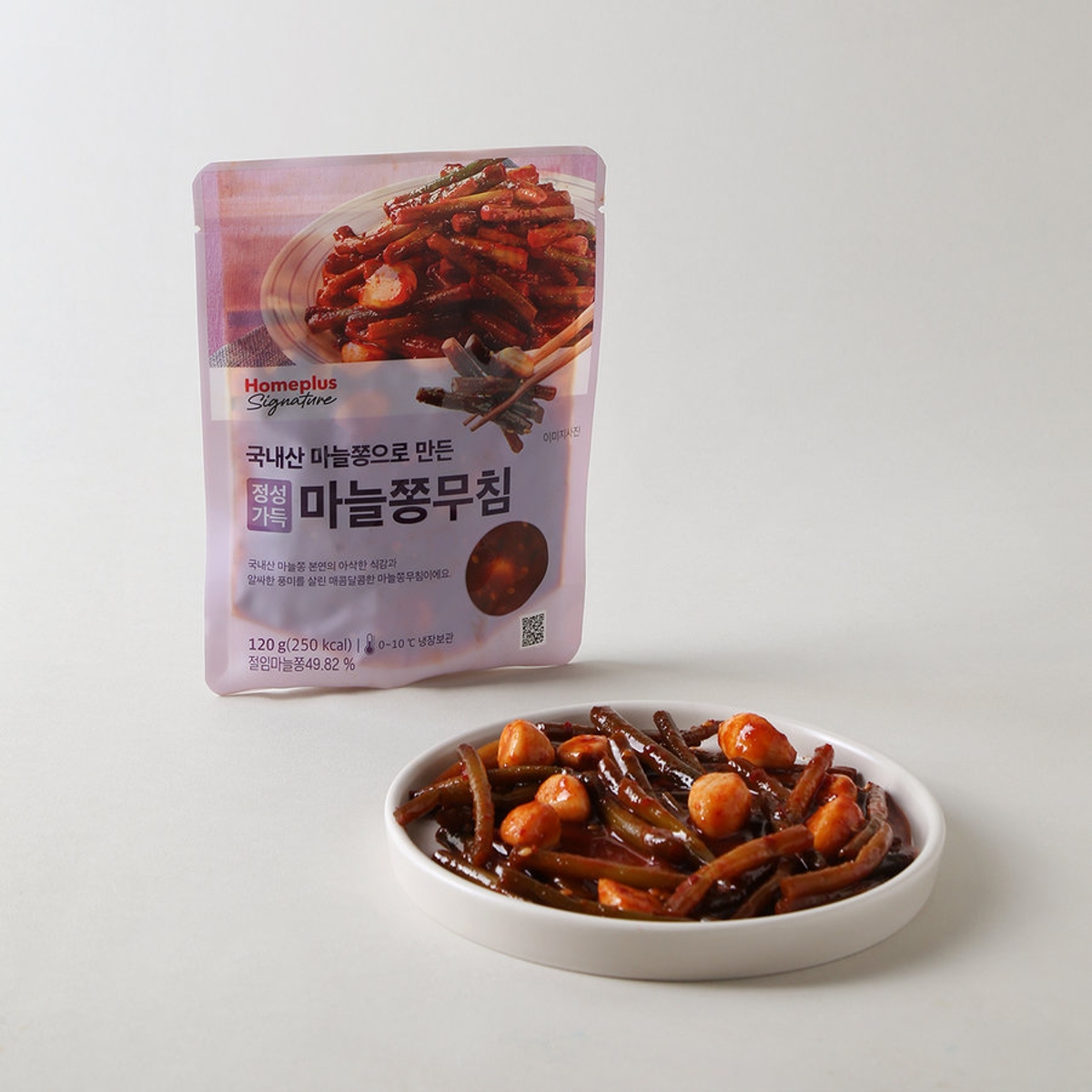 홈플러스시그니처 마늘쫑 무침 120G