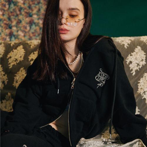 이퓨원트 IFYOUWANT 2 WAY CROP HOOD ZIPUP IFY2S20