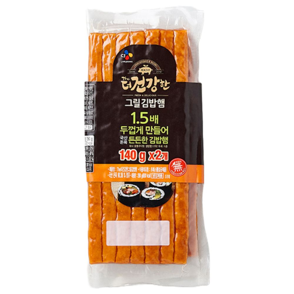 더건강한형제 더건강한 그릴김밥햄 140G x10개