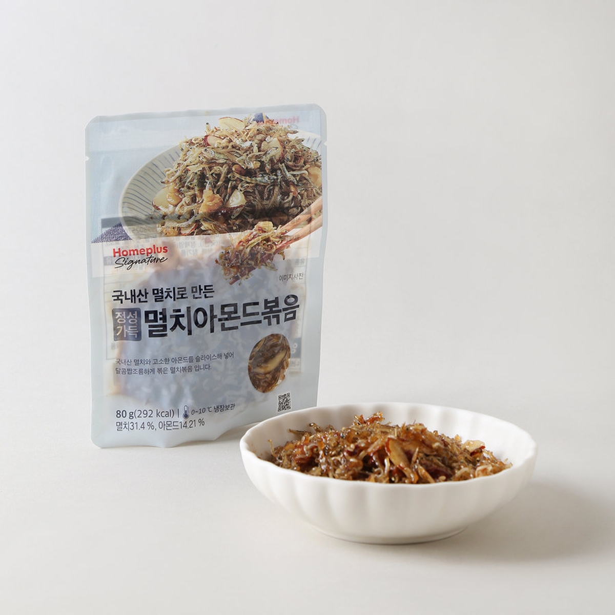 홈플러스시그니처 멸치아몬드볶음 80G