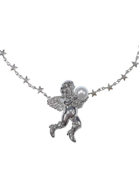 허자보이에이씨씨 Angel In Cowboy Boots Necklace
