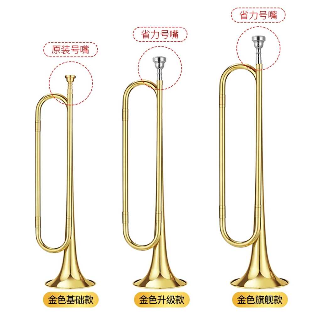 트럼펫 나팔 트롬본 관악기 악기 선물 취미용 B플랫 업그레이드 패키지 1개