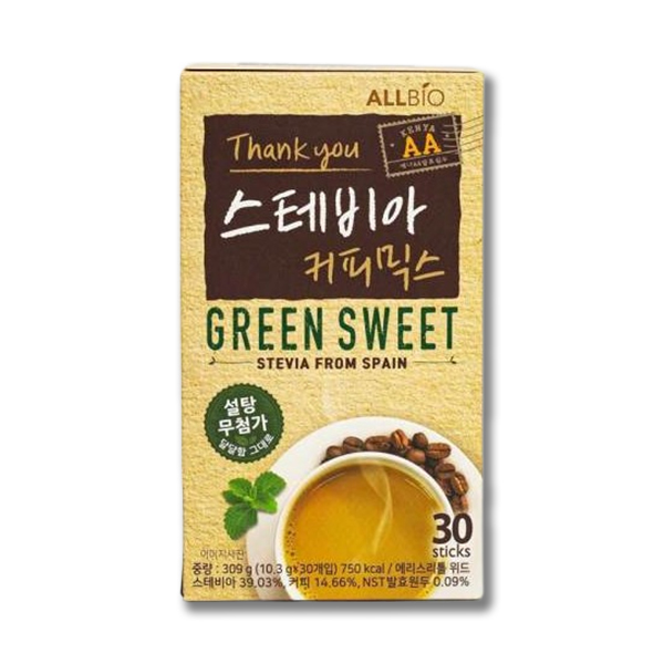 루왁코리아 올바이오 땡큐 스테비아 커피믹스 10.3g