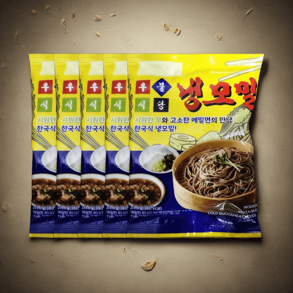 우불식당 냉모밀 211 6g 5팩
