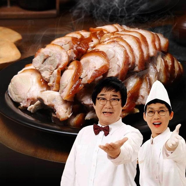 팽현숙왕족발 순살족발3팩 미니족발1팩 매콤소스1팩 새우젓3팩