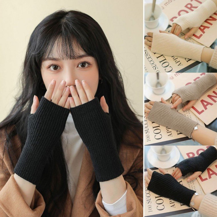 남녀공용 데일리 운전 니트 손목토시 핸드워머