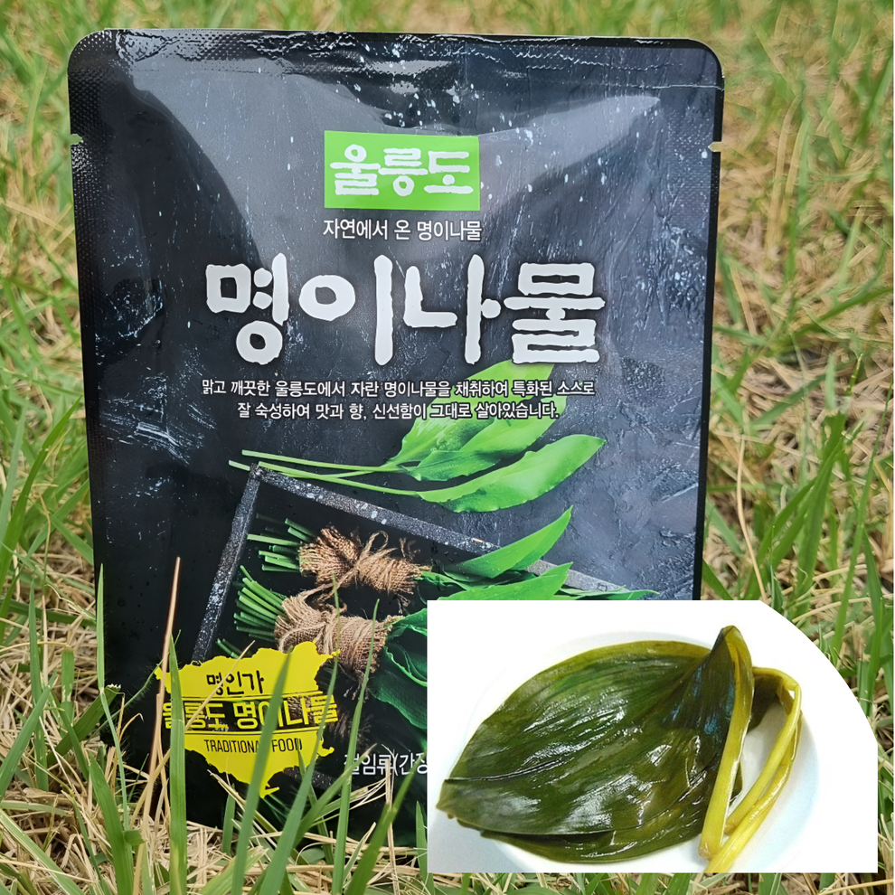 울릉도에서 온 명이나물 2개 150g
