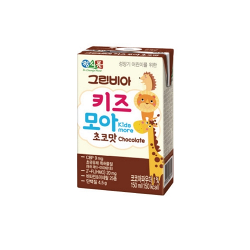 정식품 그린비아 키즈 모아 초코맛 150ml